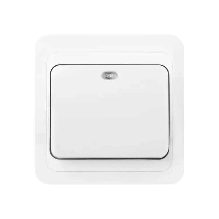 Одноклавишный выключатель Smartbuy Марс SBE-02w-10-SW1-1