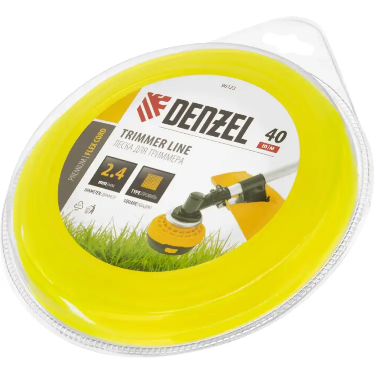 Леска для триммера Denzel FLEX CORD 96123