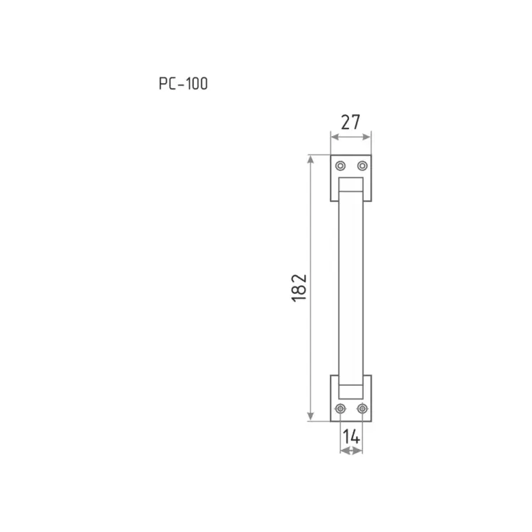 Ручка-скоба НОРА-М РС 6772