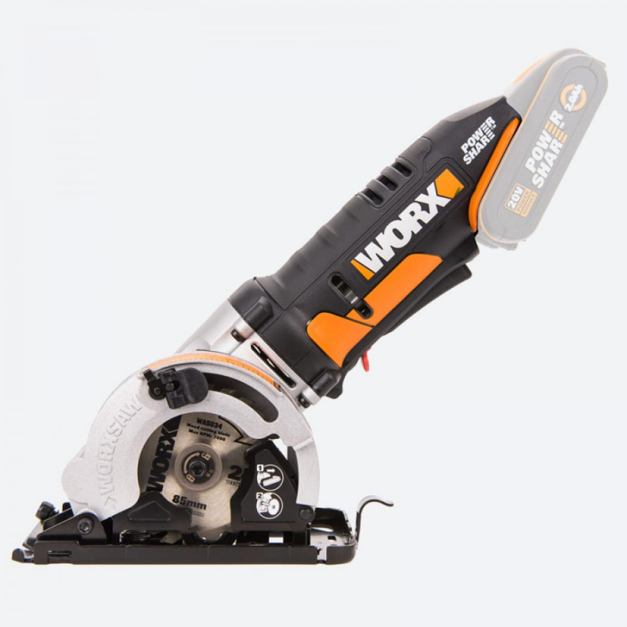 Аккумуляторная дисковая пила WORX WX527.9