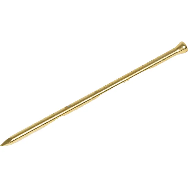 Закаленные латунированные финишные гвозди Стройбат 1,4x40 100 шт 307030