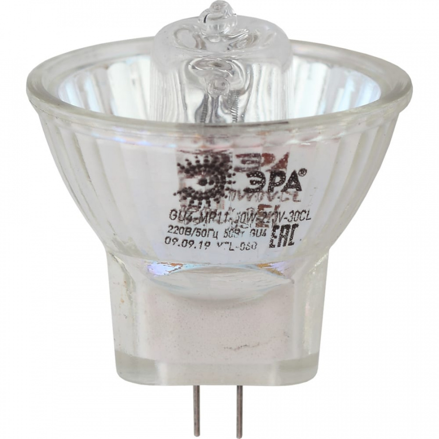 Лампа галогенная ЭРА GU4-MR11-35W-220V-30 CL