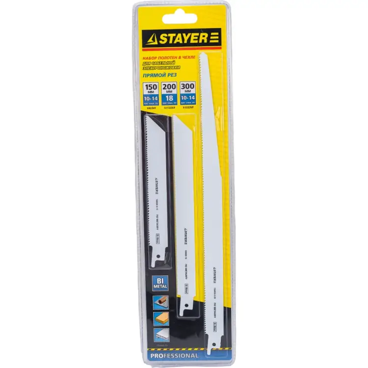 Полотна для сабельных пил STAYER 159460-H3 Полотна для сабельных пил STAYER 159460-H3