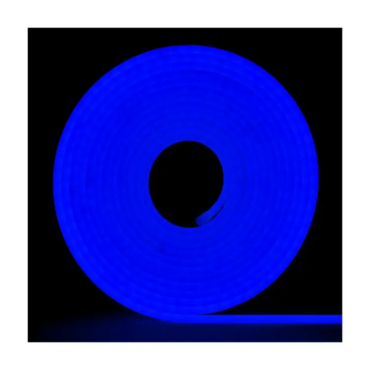 Неоновая светодиодная лента MAKSILED ML-NF-PR-6mm-L50-Blue