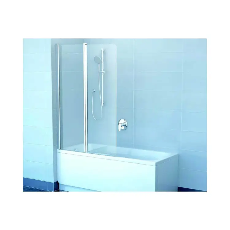 Двухэлементная перегородка-шторка на борт ванны Ravak АИ000005100