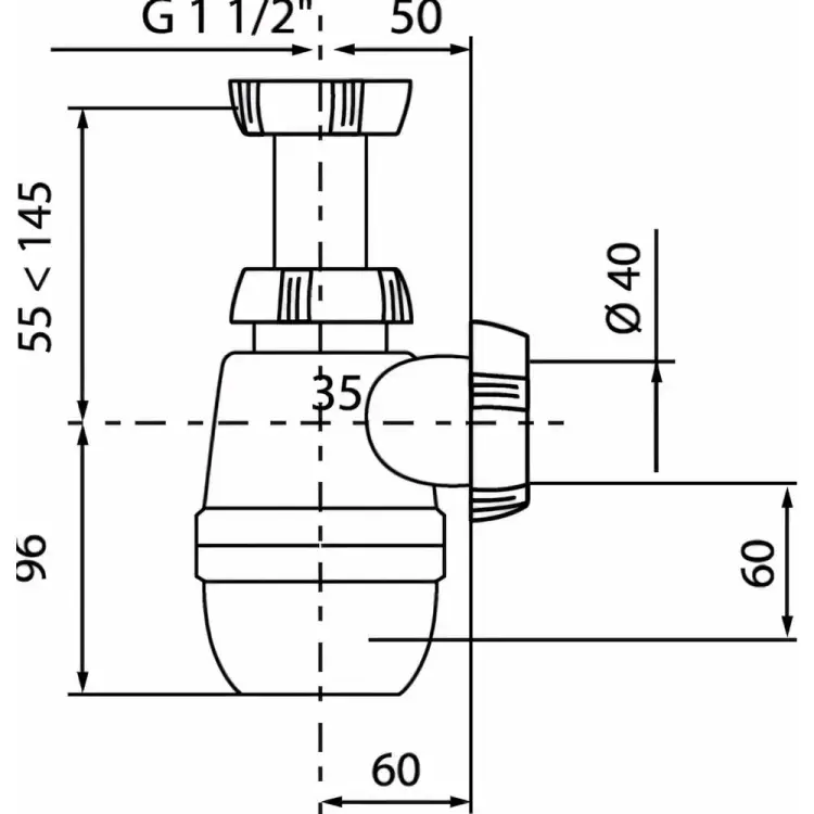 Сифон Wirquin МИНОР 30718023