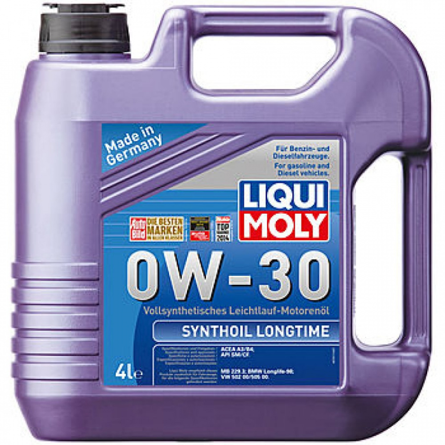 Синтетическое моторное масло LIQUI MOLY Synthoil Longtime 0W-30