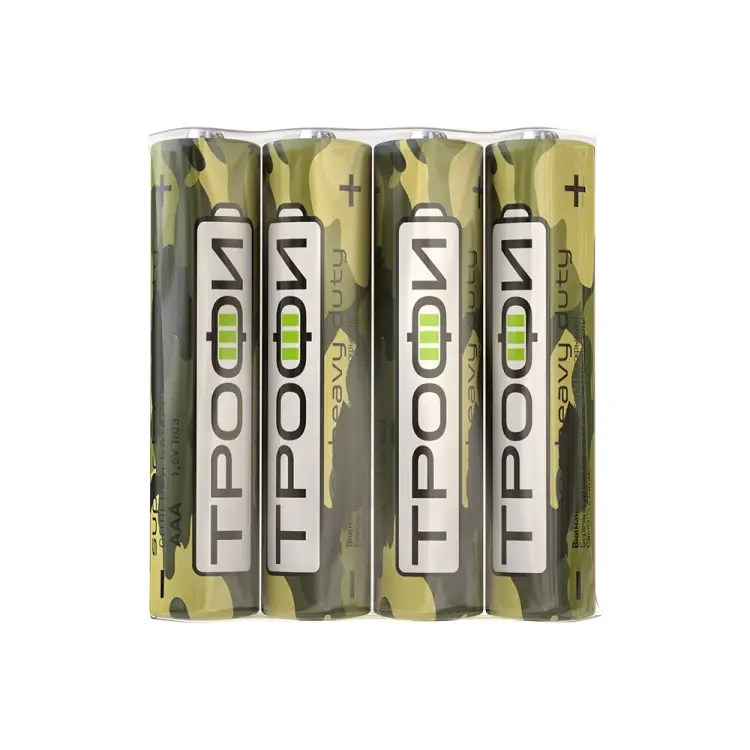 Батарейка ТРОФИ R03-4S Классика Б0012907