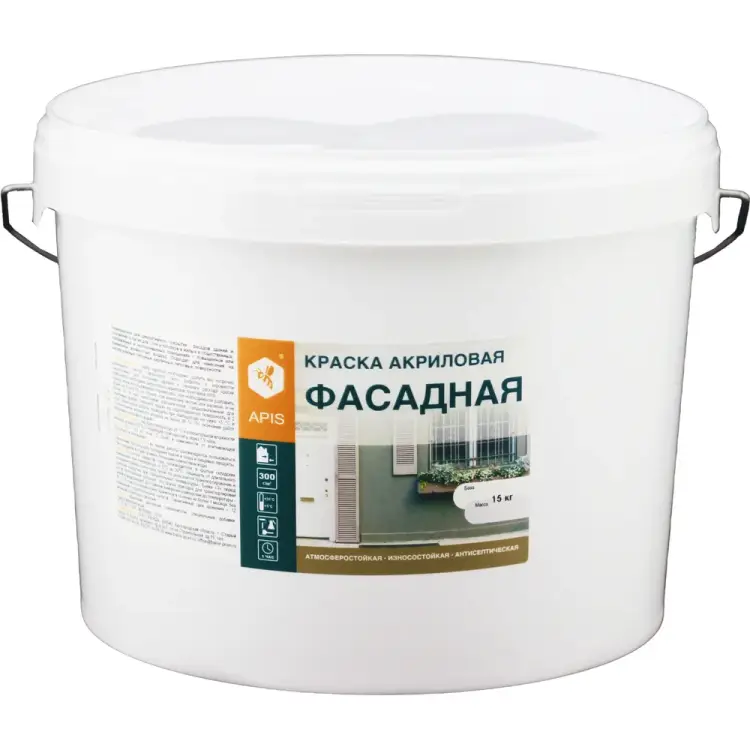 Фасадная акриловая краска APIS 4665296515179 Фасадная акриловая краска APIS 4665296515179