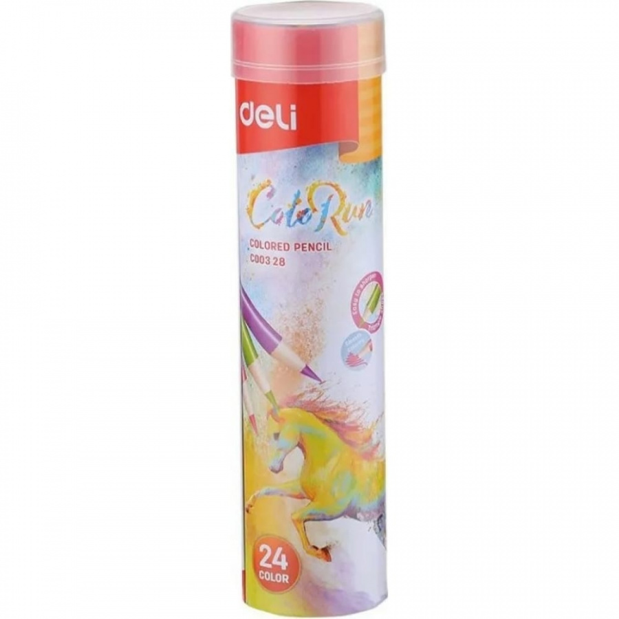 Цветные карандаши DELI EC00328 ColoRun