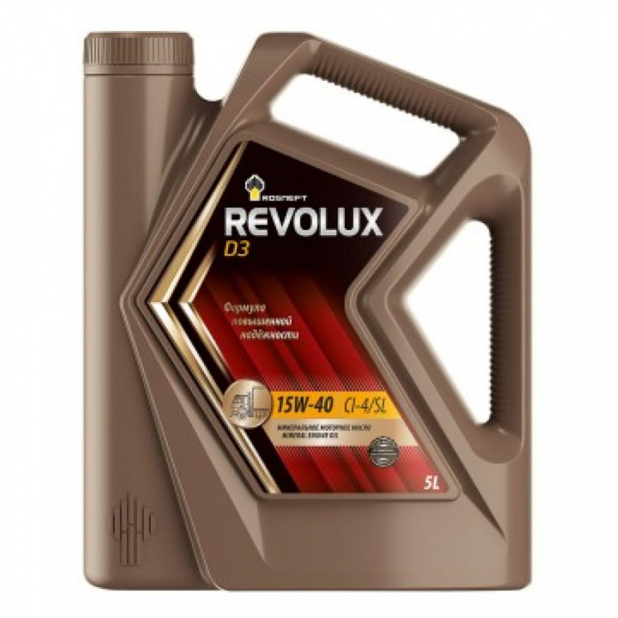 Минеральное моторное масло Роснефть Revolux D3 15W-40 CI-4-SL