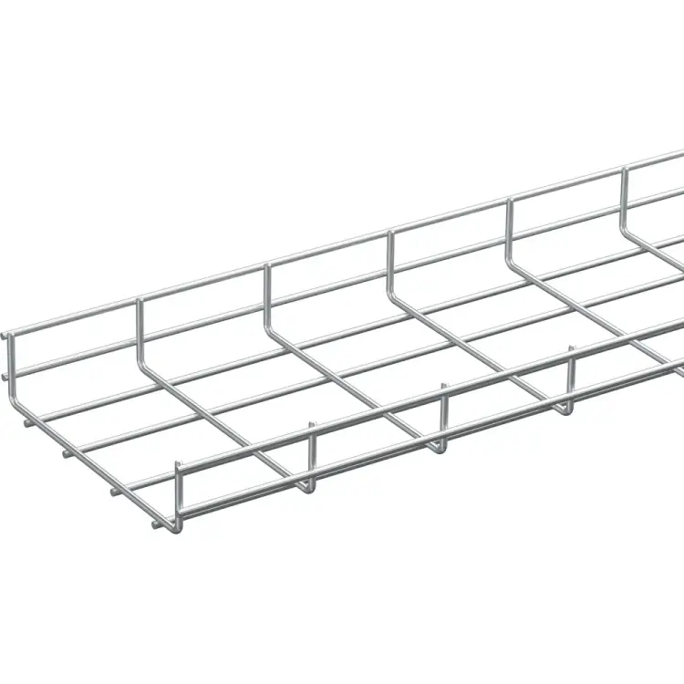 Проволочный оцинкованный лоток LANMASTER LAN-MT150x300-3.8EZ