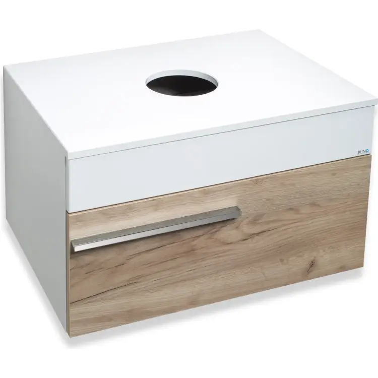 Подвесная тумба под накладной умывальник Runo Вудлайн 65 00-00001342 Подвесная тумба под накладной умывальник Runo Вудлайн 65 00-00001342