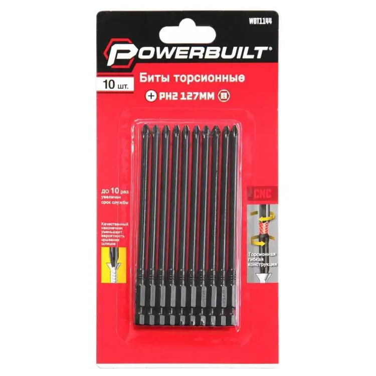 Торсионные биты TORGWIN Powerbuilt WBT1144 Торсионные биты TORGWIN Powerbuilt WBT1144