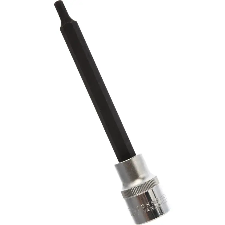 Удлиненная насадка отверточная для винтов с внутренним шестигранником HONITON BS-B4HX05L140