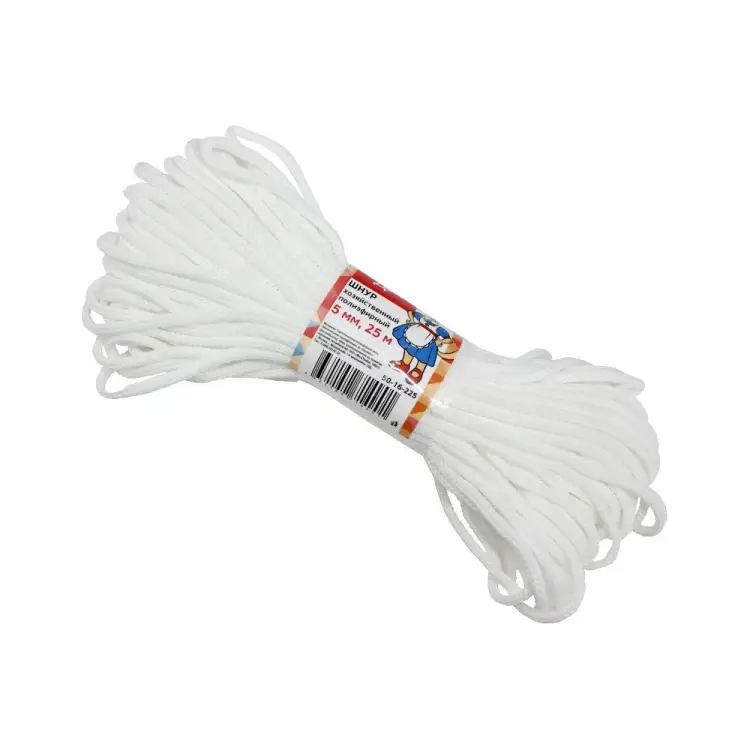 Хозяйственный полиэфирный шнур Кошкин Дом 50-16-225 Хозяйственный полиэфирный шнур Кошкин Дом 50-16-225