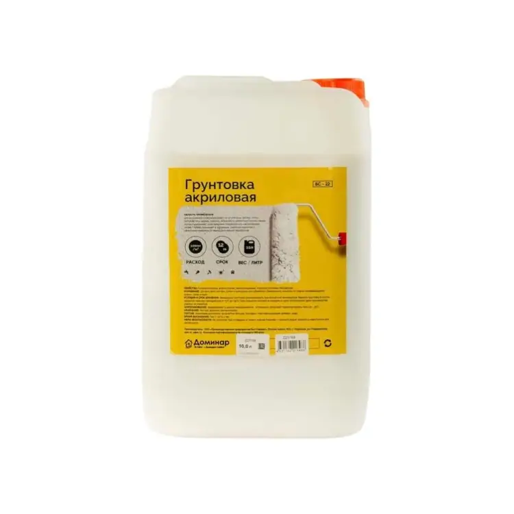 Антисептическая акриловая грунтовка Доминар БС 22 Z25168