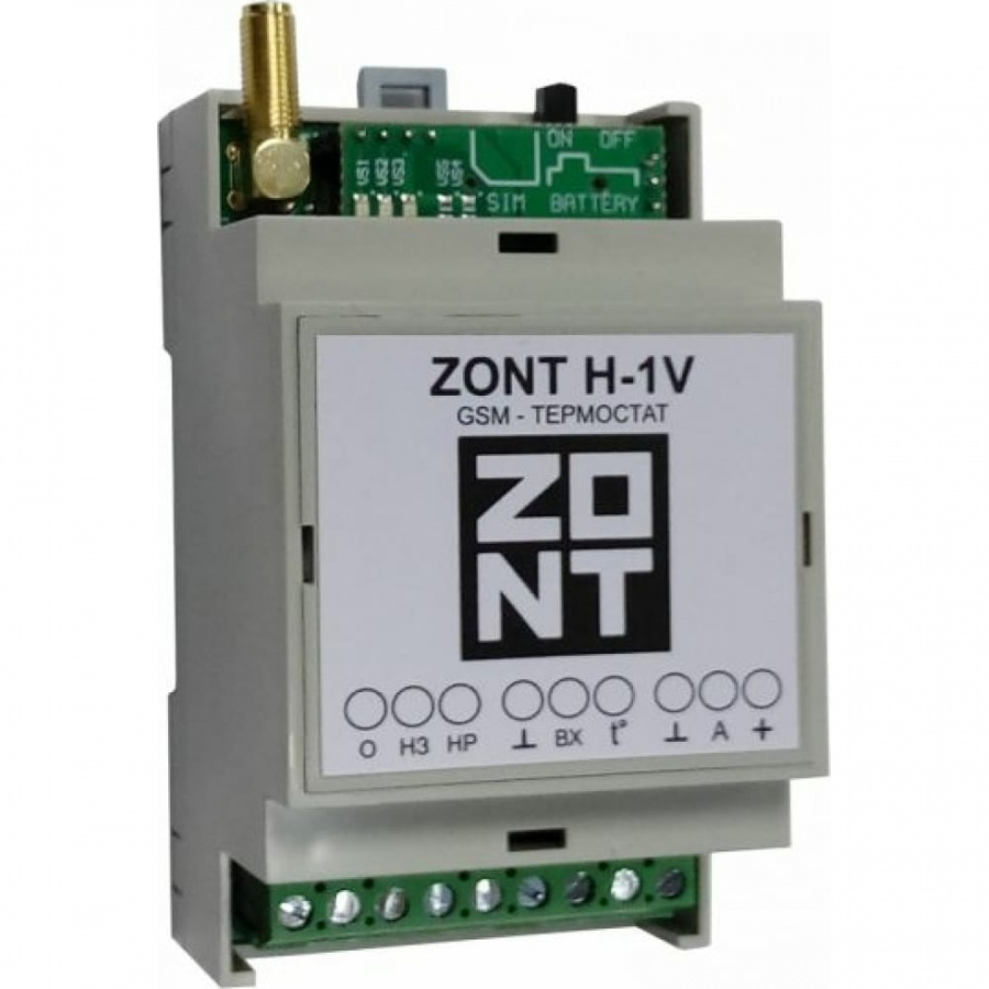 Термостат для газовых и электрических котлов эван ZONT H-1V GSM