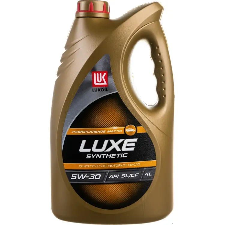 Синтетическое моторное масло Лукойл ЛЮКС SAE 5W-30, API SL/CF 196256