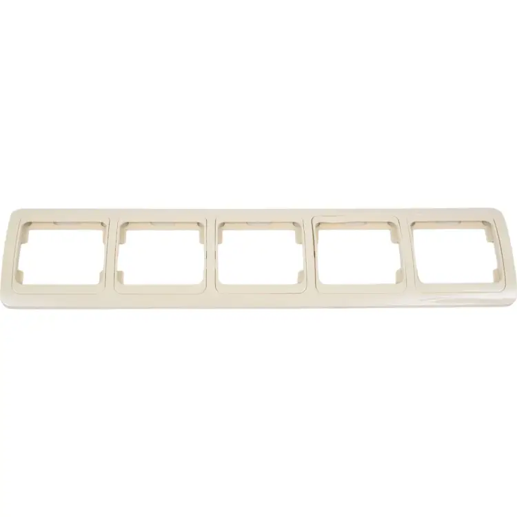 Горизонтальная пятиместная рамка UNIVersal Валери 1040