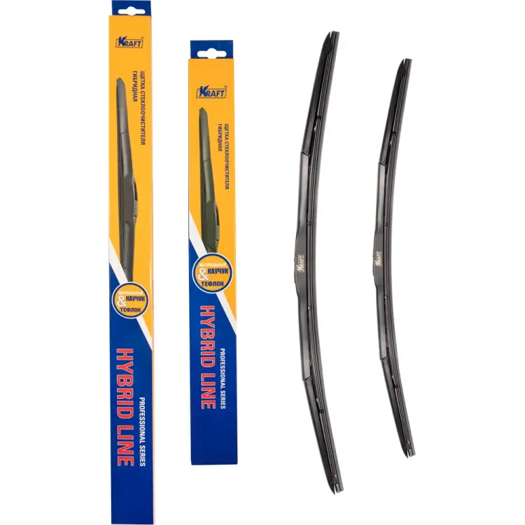 Комплект гибридных щеток стеклоочистителя KRAFT KT 830871