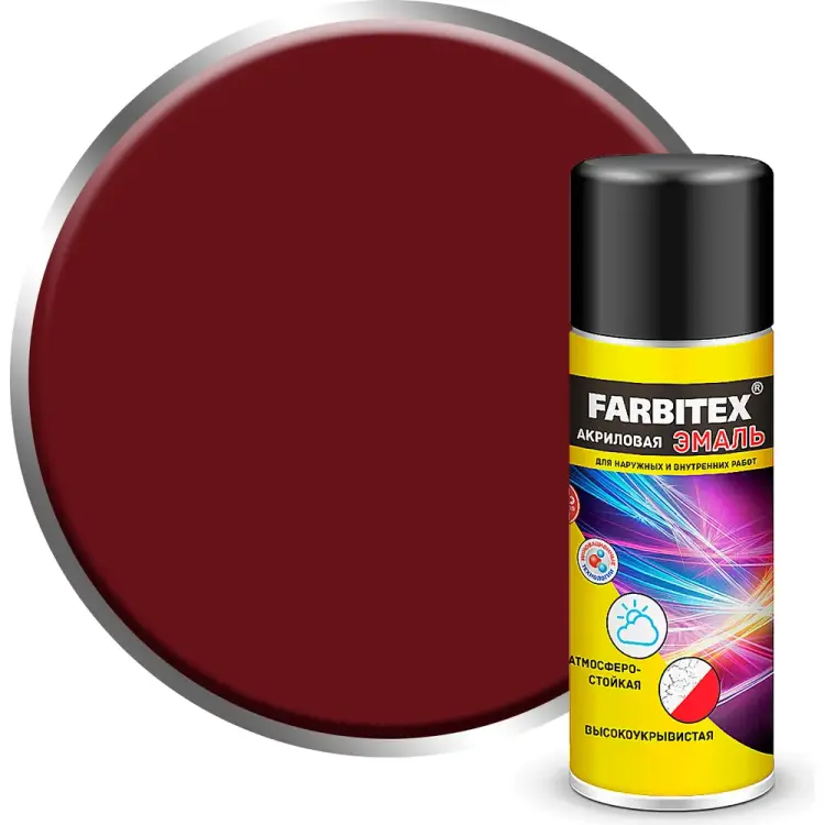 Акриловая эмаль Farbitex 4100008930 Акриловая эмаль Farbitex 4100008930