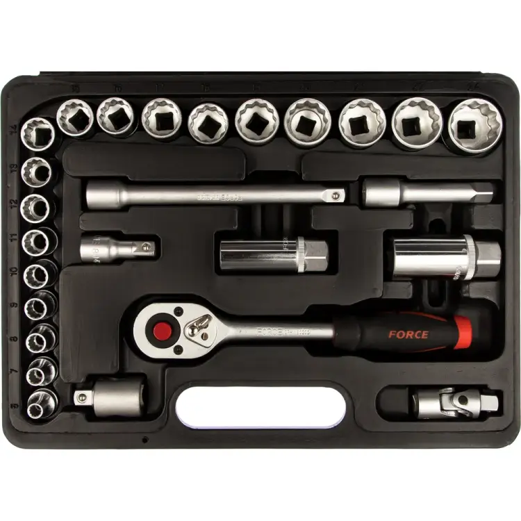 Набор двенадцатигранных головок FORCE 3261-9