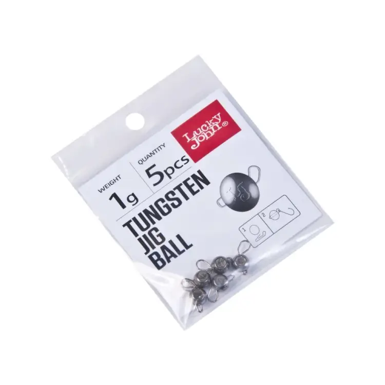 Разборные груз-головки Lucky John LJ Pro Series TUNGSTEN JIG BALL LJTB-001