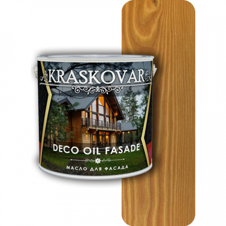 Масло для фасада Kraskovar Deco Oil Fasade