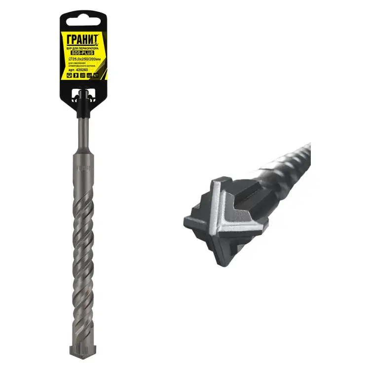 Бур sds-plus Гранит Quadro-X 425250
