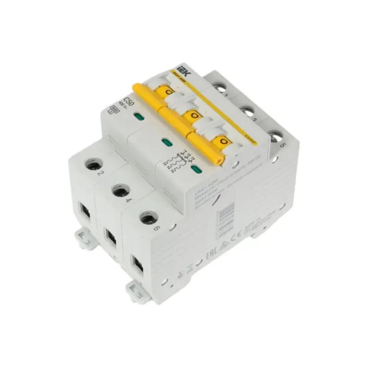 Автоматический выключатель IEK ВА47-60M MVA31-3-050-C