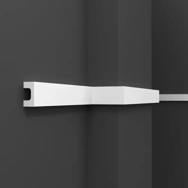 Декоративные бруски/рейки ПРАЙМДЕКОР IX профиль B40, из HiXPS серия iX, 2 м 22700 Декоративные бруски/рейки ПРАЙМДЕКОР IX профиль B40, из HiXPS серия iX, 2 м 22700