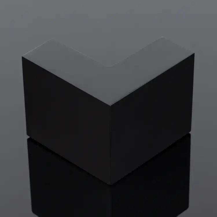 Угловой соединитель трубы SERVICE PLUS S02-504BLK/sus304
