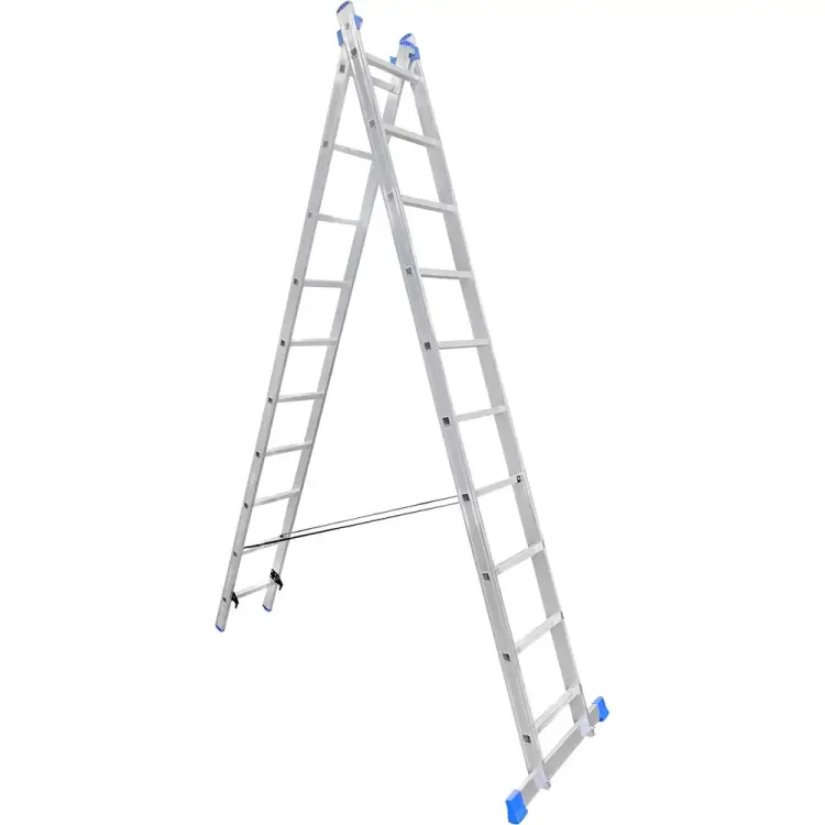 Двухсекционная алюминиевая лестница LadderBel LS210