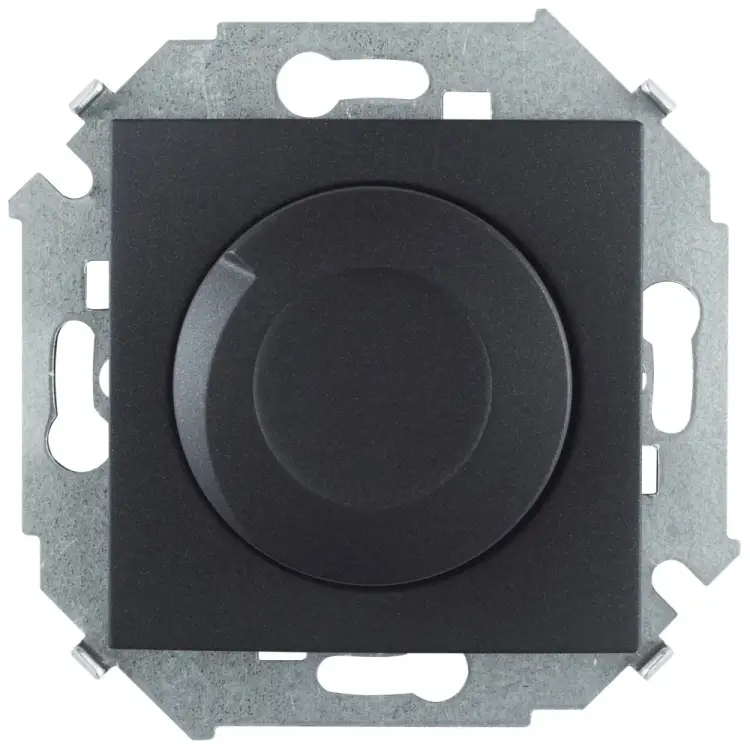 Поворотно-нажимной регулятор напряжения Simon 1591311-038