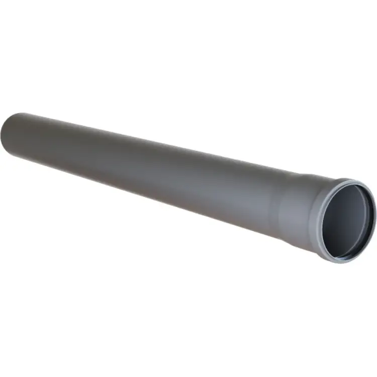 Патрубок EVER PLAST 50 мм, 0.25 м, ПП, толщина 1.5 мм 554035