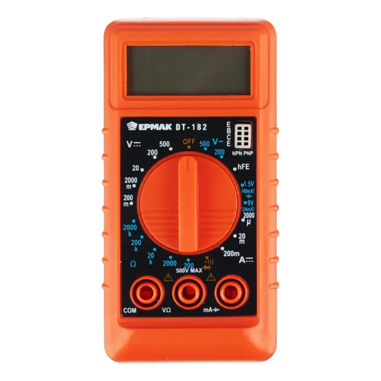 Цифровой мини-мультиметр ЕРМАК DT-182 660-001