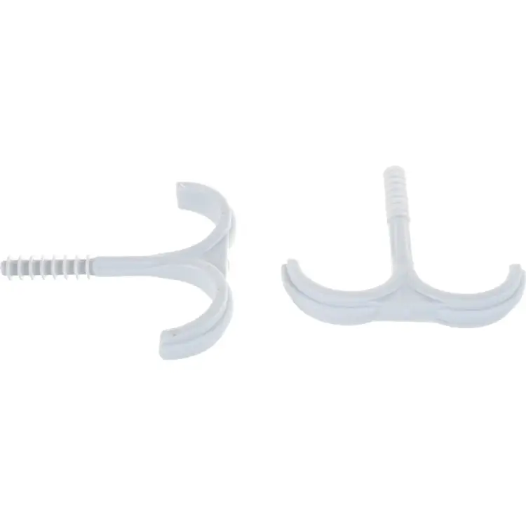 Двойной держатель для труб Экопласт 41825