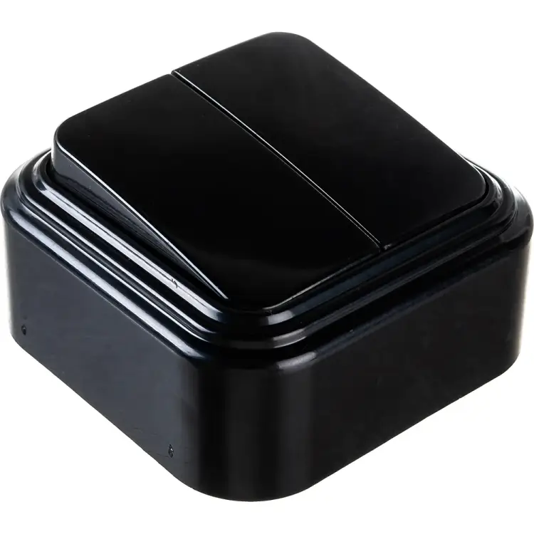 Двухклавишный выключатель STEKKER PSW06-22-20 VA 32745