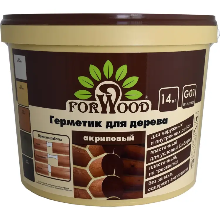 Герметик для дерева Forwood ВДАК-1501 141290
