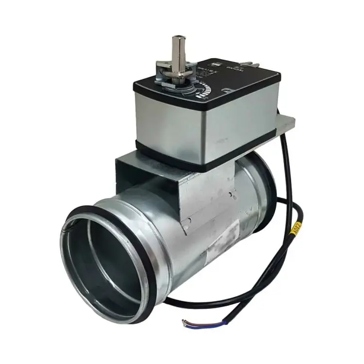 Регулирующая круглая заслонка TECHNO TKD100-SC-03DN 550104 Регулирующая круглая заслонка TECHNO TKD100-SC-03DN 550104