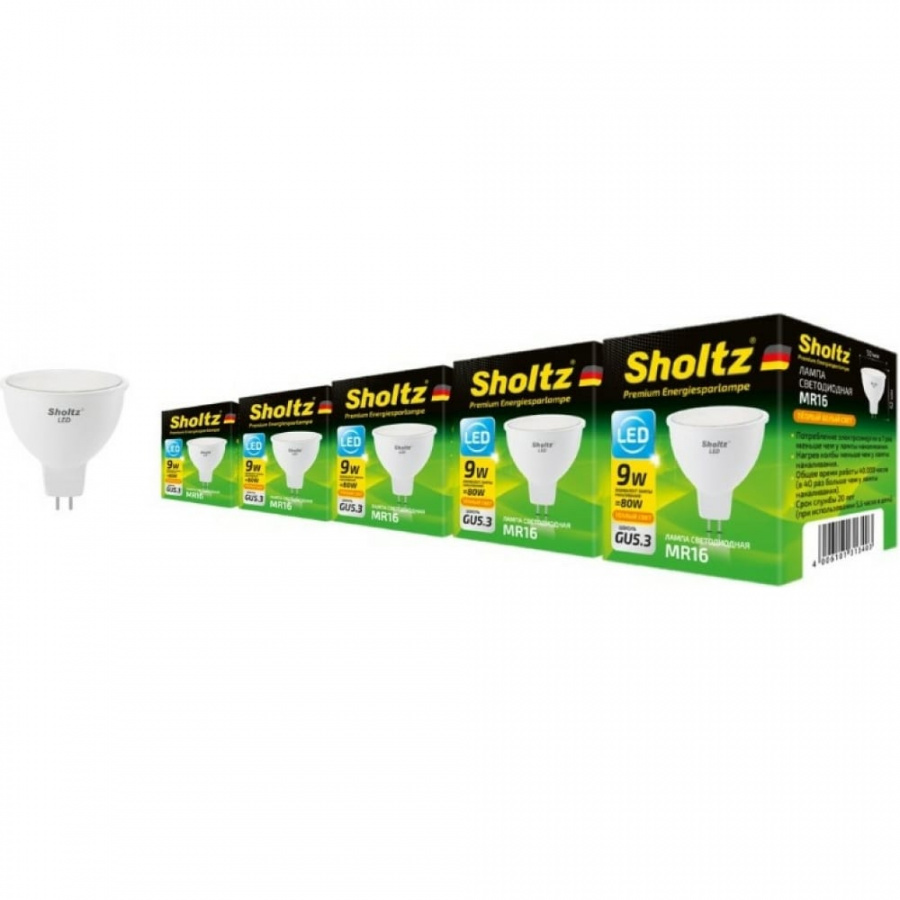 Комплект светодиодных ламп Sholtz LMR3032P