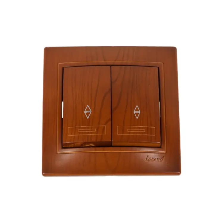 Проходной двойной выключатель Lezard MIRA 701-0801-106