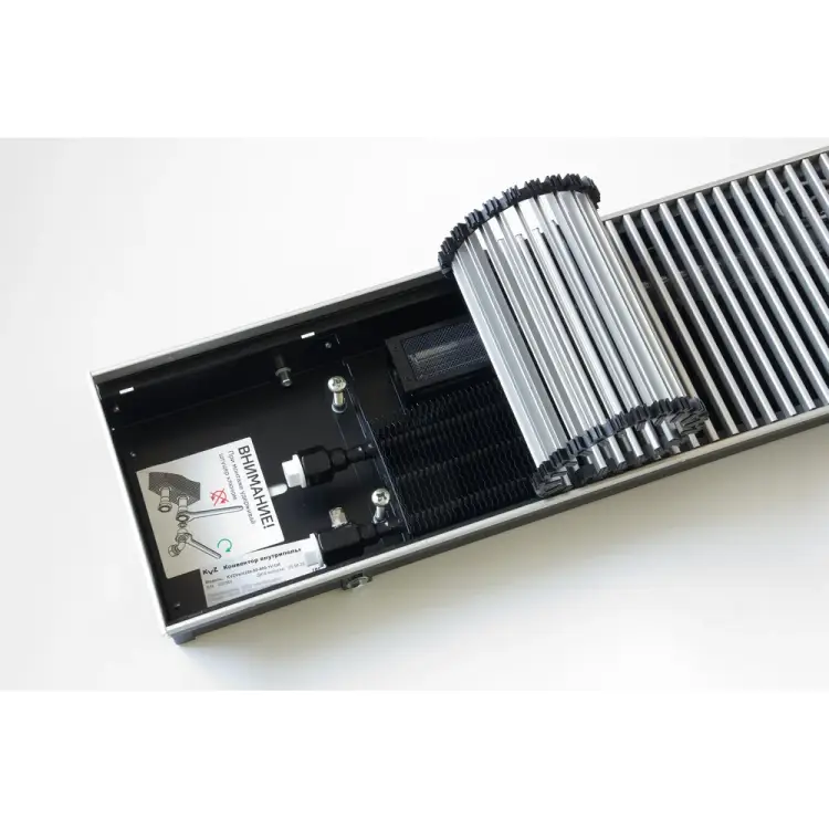 Внутрипольный конвектор KVZ KVZ-Vent-230-80-1800-3V-UA/RRA-230-1800-A Внутрипольный конвектор KVZ KVZ-Vent-230-80-1800-3V-UA/RRA-230-1800-A