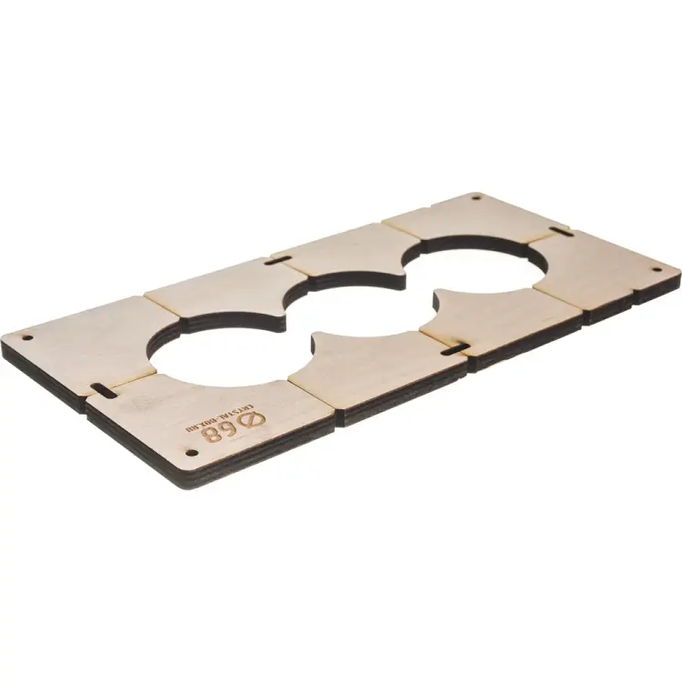 Комплект шаблонов для сверления подрозетников РОТОР shablon68