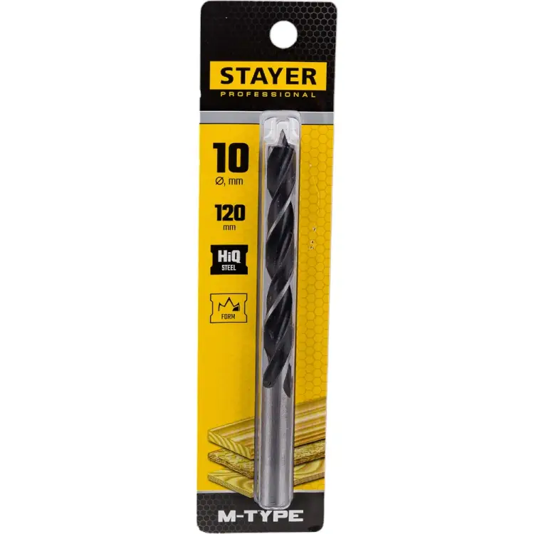 Спиральное сверло по дереву STAYER M-type Profesional 2942-120-10_z02