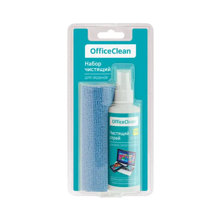 Чистящий спрей для всех типов экранов и мониторов OfficeClean 238381
