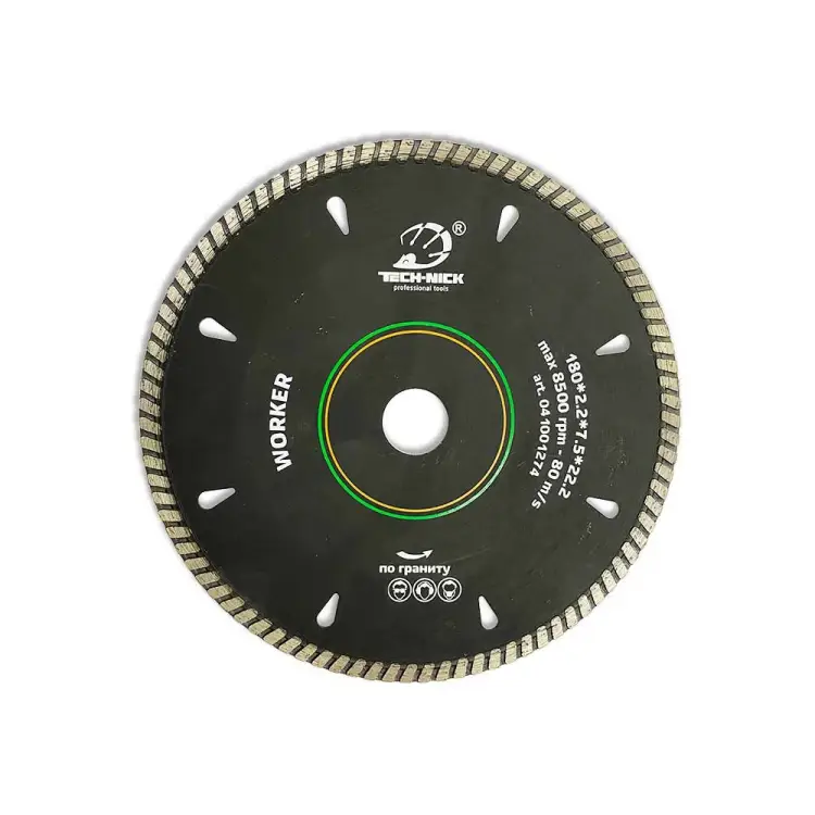 Турбо алмазный диск по граниту TECH-NICK Worker 041001274