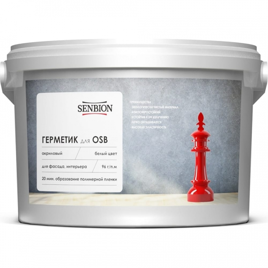 Акриловый герметик для OSB SENBION S-Герм-15588/2,5