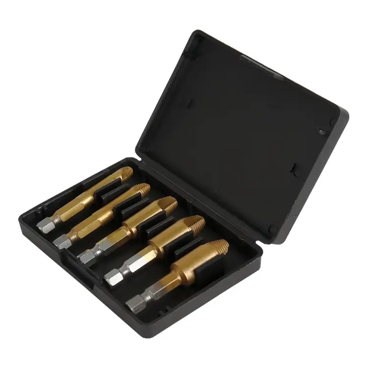 Набор экстракторов для извлечения поврежденных саморезов ПРАКТИКА 775-495